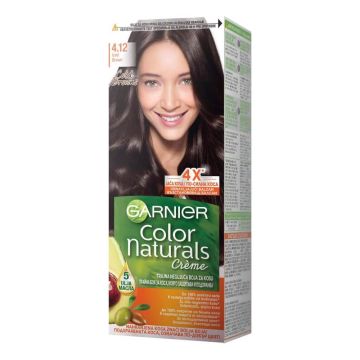 Garnier Color Naturals Трайна боя за коса, Cold  Browns 4.12 Iced Brown