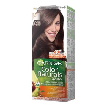 Garnier Color Naturals Трайна боя за коса, 5.12 Glacial Brown