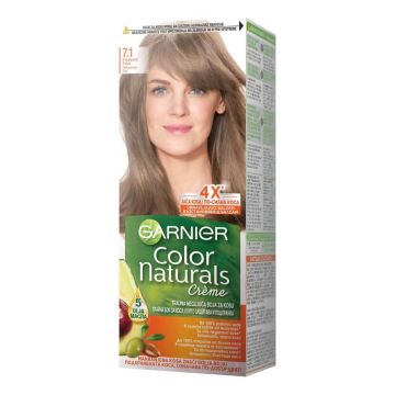 Garnier Color Naturals Трайна боя за коса, 7.1 Natural Ash Blonde