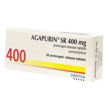 Агапурин SR 400 мг х 20 таблетки Zentiva