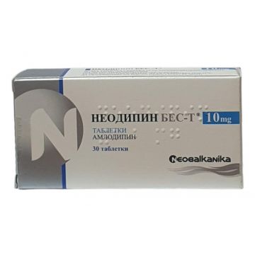 Неодипин БЕС-Т 10 мг х 30 таблетки Neobalkanika