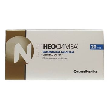 Неосимва 20 мг х 28 таблетки Neo Balkanika