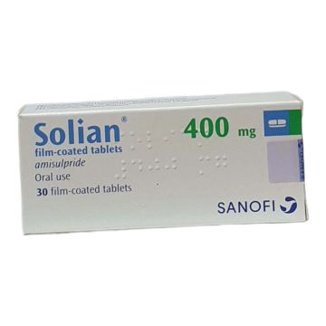 Солиан 400 мг х 30 таблетки Sanofi