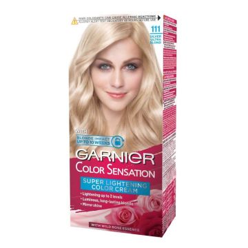 Garnier Color Sensation Трайна боя за коса, 111 Silver Ultra Blond