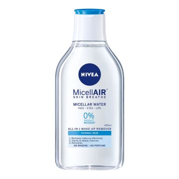 Nivea Micellair Expert Мицеларна вода за нормална кожа 400 мл