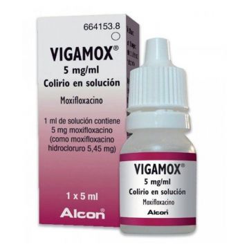 Вигамокс Капки за очи 5 мг/мл х 5 мл Аlcon