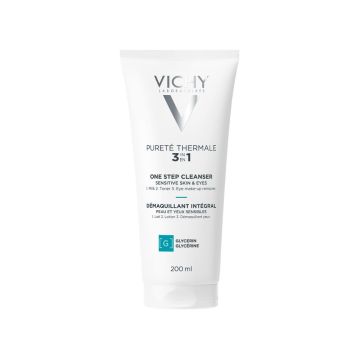 Vichy Purete Thermale Дегримиращо почистващо мляко за чувствителна кожа 3в1 200 мл