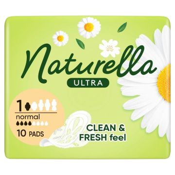 Naturella Ultra Normal Дневни дамски превръзки с лайка 10 бр