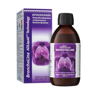 ADLiquid BronchoLine в подкрепа на дихателната система - колоиден разтвор 250 мл AD Medicine