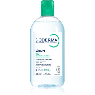 Bioderma Sebium Мицеларна вода за мазна и акнеична кожа 500 мл