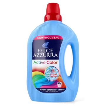 Felce Azzurra Active Color Течен перилен препарат за цветно пране 1.595 мл
