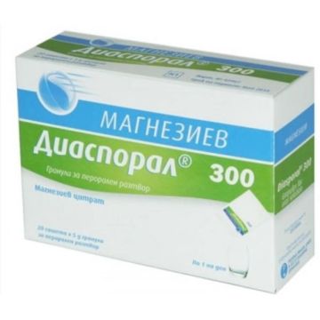 Magnesium Diasporal Магнезий Диаспорал 300 мг 20 сашета Protina