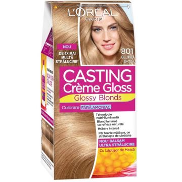 L’Oreal Casting Creme Gloss Боя за коса без амоняк 801 Blond Satin