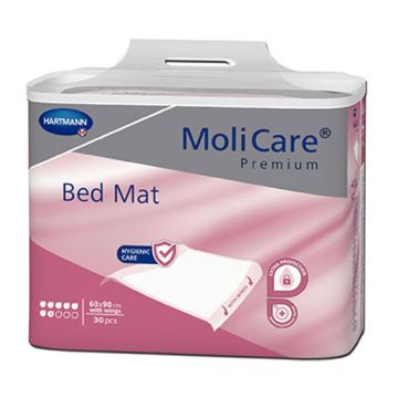 Hartmann MoliCare Premium Bed Mat Абсорбиращи чаршафи с крила 60/90 см х 30 бр
