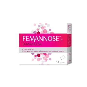 Femannose F За нормална функция на пикочните пътища х 14 сашета