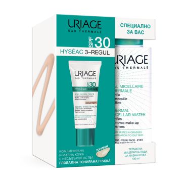 Uriage Hyseac 3-Regul Тонирана грижа за лице Комплект