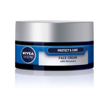 Nivea Men Protect & Care Интензивно овлажняващ крем за лице за мъже 50 мл