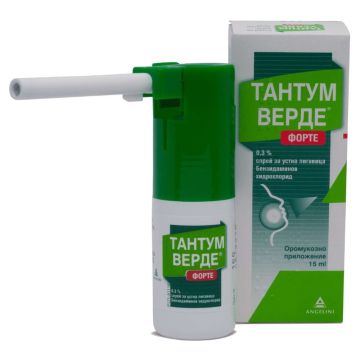 Тантум Верде Форте спрей при простуда и грип 15 мл Angelini 