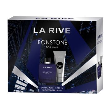 La RIve Ironstone Парфюмна вода за мъже 100 мл + Душ гел за мъже 100 мл Комплект