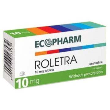 Roletra 10 mg х10 таблетки Ecopharm
