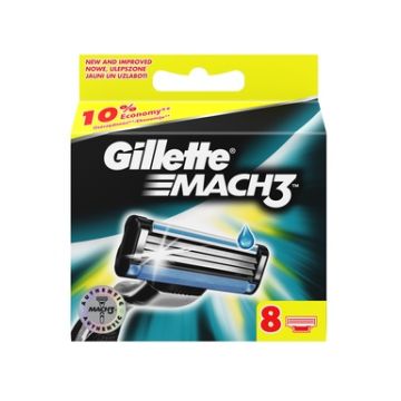 Gillette Mach 3 Резервни ножчета за самобръсначка х8 бр 