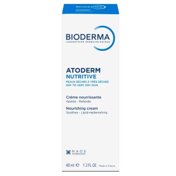 Bioderma Atoderm Nutritive Крем за лице за суха и много суха кожа 40 мл