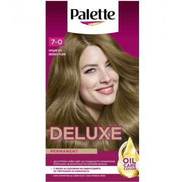 Palette Deluxe 7-0 Medium Blond Крем Боя Умерено русо Schwarzkopf