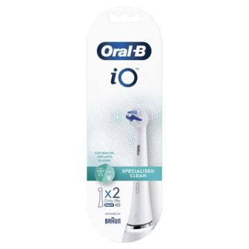Oral - B iO Specialised Clean Накрайник за електрическа четка за зъби х 2 бр