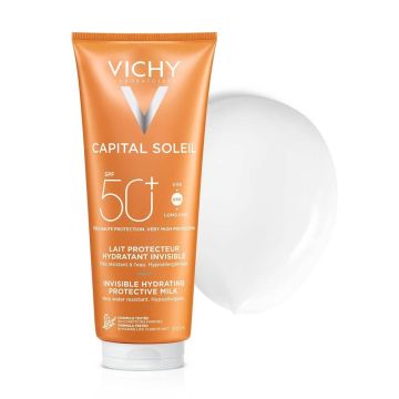 Vichy Capital Soleil Слънцезащитно мляко за лице и тяло SPF50+ 300 мл