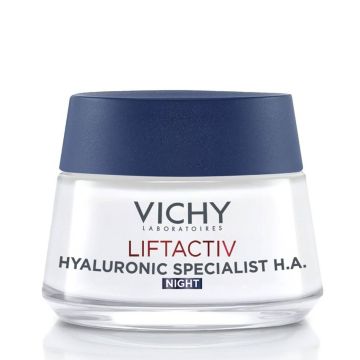Vichy Liftactiv Supreme Нощен крем за лице против бръчки и отпусната кожа 50 мл