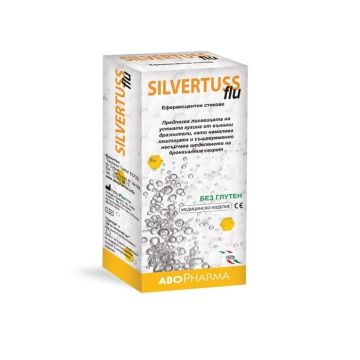 AboPharma Silvertuss Flu Противовирусен продукт с мощен ефект х 10 сашета