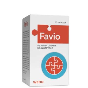 Favio мултивитамини за диабетици х 60 таблетки