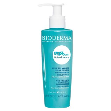 Bioderma ABC Derm Масажно олио за бебета и деца 200 мл