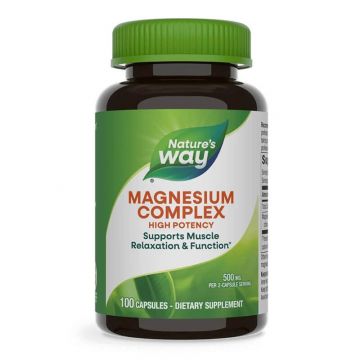 Nature's Way Magnesium Complex Магнезий комплекс за здрави кости, зъби и мускули х 100 капсули