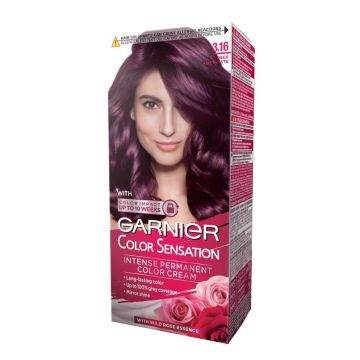 Garnier Color Sensation Трайна боя за коса, 3.16 Deep Amethyste