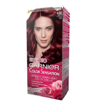 Garnier Color Sensation Трайна боя за коса, 4.6 Intense Dark Red