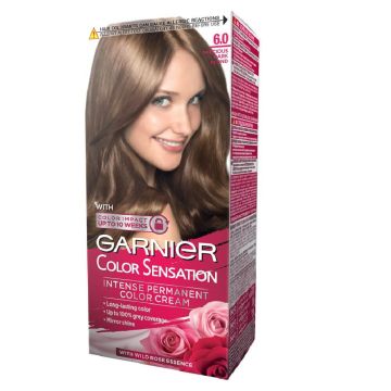 Garnier Color Sensation Трайна боя за коса, 6.0 Precious Dark Blond