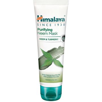 Himalaya Neem Почистваща пилинг маска за лице за нормална до мазна кожа с нийм 75 мл