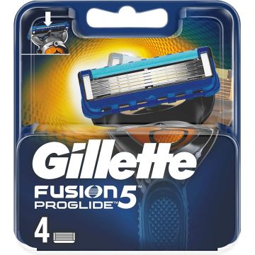 Gillette Fusion Proglide Резервни ножчета 4 бр