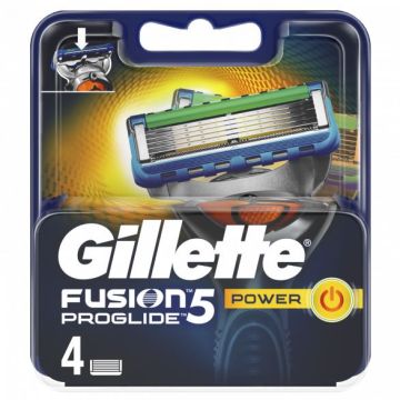 Gillette Fusion Proglide Power Резервни ножчета 4 бр