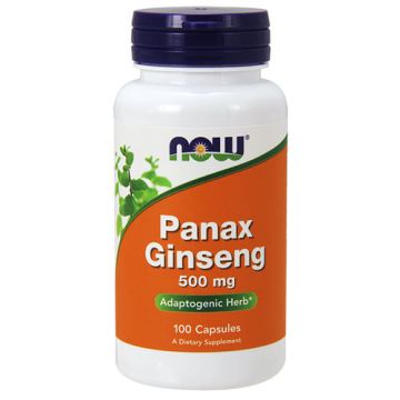 Now Foods Panax Ginseng Жен-Шен 500 мг х 100 капсули