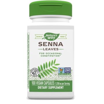 Nature's Way Senna Leaves Лист от Сена при запек 450 мг х100 V капсули