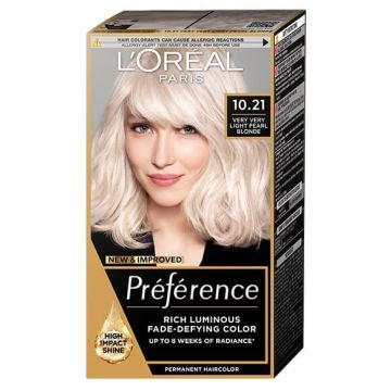 L’Oreal Preference Трайна боя за коса 10.21 Stockholm