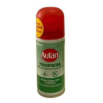 Autan Tropical Репелент спрей срещу комари 100 мл 
