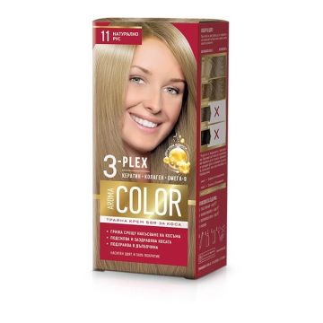 Color 3-Plex Трайна крем боя за коса Цвят № 11 Натурално рус