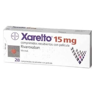 Ксарелто 15 мг х 28 таблетки Bayer