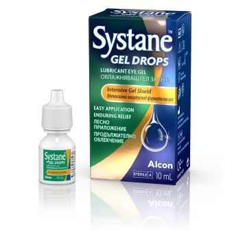 Alcon Systane Gel Drops Овлажняващи капки за очи 10 мл