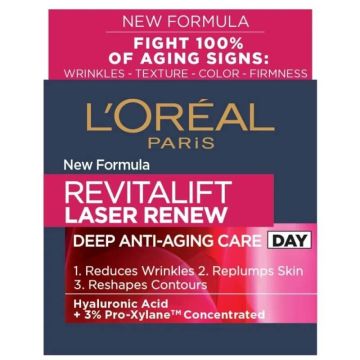 L’Oreal Revitalift Laser Renew Дневен крем за лице против бръчки 50 мл