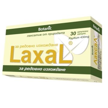 Botanic Laxal Спомагат дейността на стомашно-чревния тракт х30 таблетки