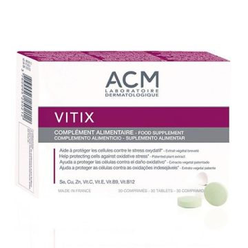 Vitix Антиоксидантни таблетки при витилиго х30 бр ACM